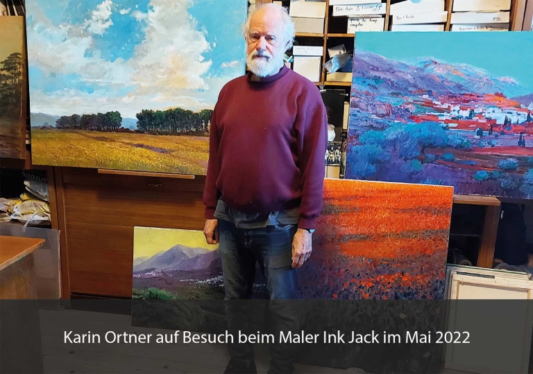 Karin Ortner auf Besuch bei Ink Jack