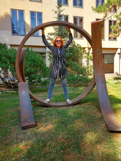 Karin Ortner am Gardasee