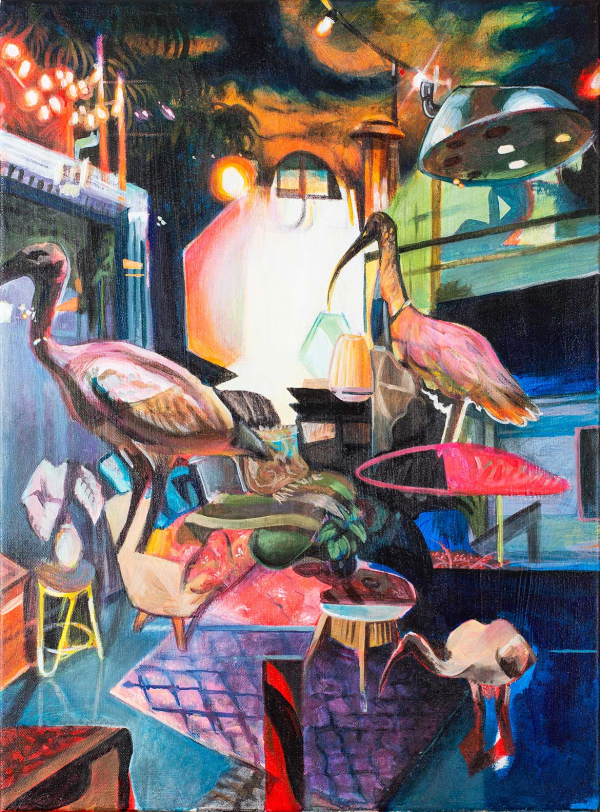 Dickie Merlin, &quot;Strange pattons of birds moving&quot;