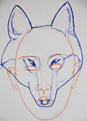 Bach Stella, &quot;Selfie as a wolf&quot;