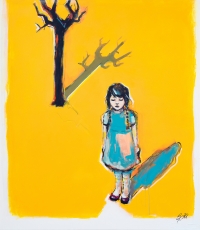 Kaindel Petra, "GIRL AND TREE"